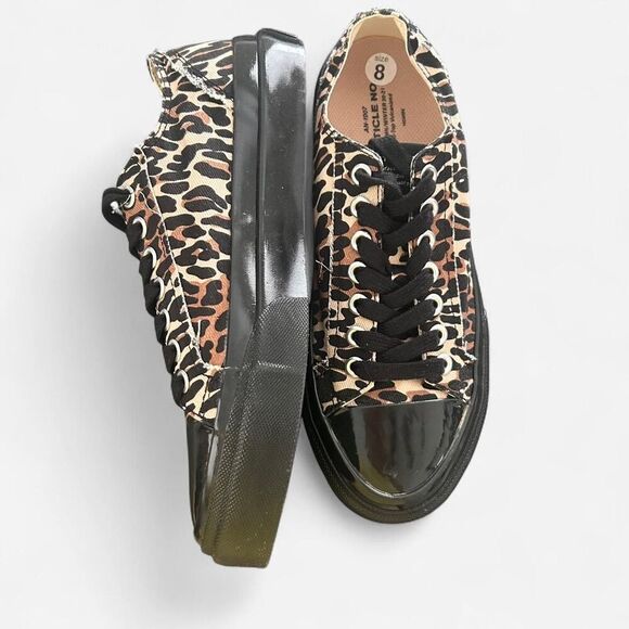 Article No KITH Lo-Cut Leopard Print Vulcanized Sneakers – Men’s 8 Streetwear - Picture 3 of 8
